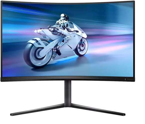 32" Монитор Philips Evnia 5000 32M2C5500W/00,  2560x1440,  VA,  240Гц,  2хHDMI,  2хDP,  изогнутый, черный [32m2c5500w (00/01)]